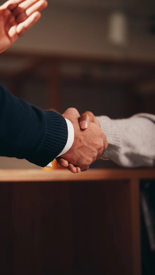 Agency professionals collaborating